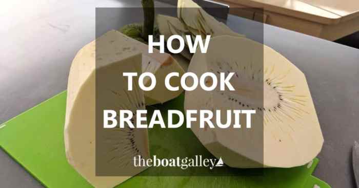 How to cook breadfruit trinidad style