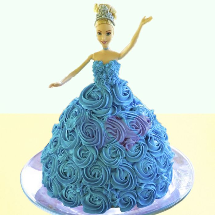 How to.make barbie cake decoration