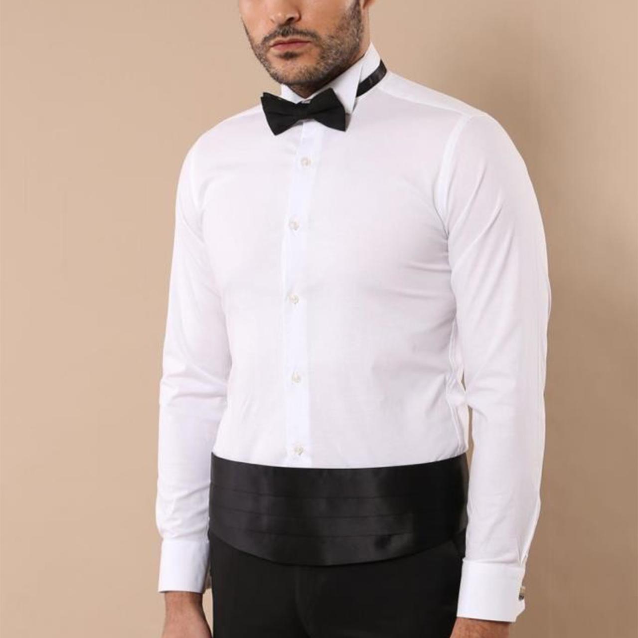 Men's tuxedo dress shirt