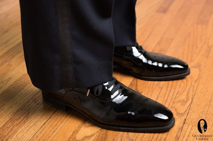 Mens black tie dress shoes