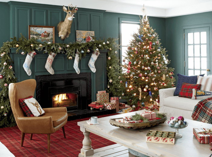 How to decorate for christmas in your room