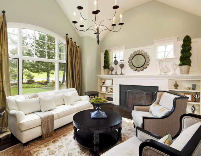 How to decorate traditional living room