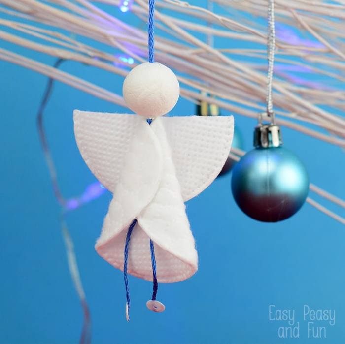 How to make a christmas angel decoration