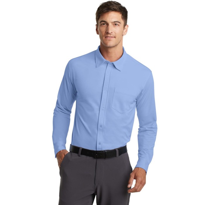 Port authority mens dress shirts