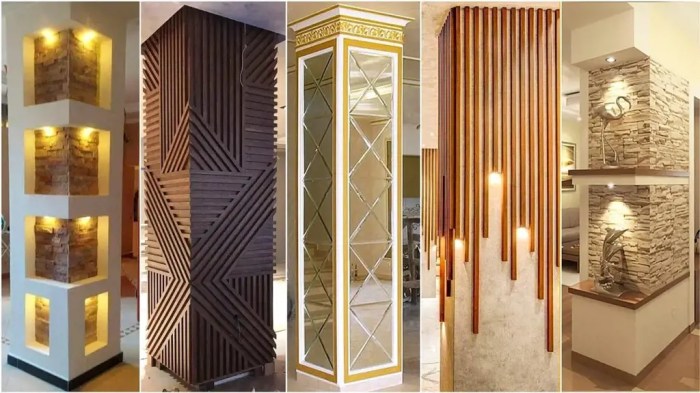 How to make pillar for decoration