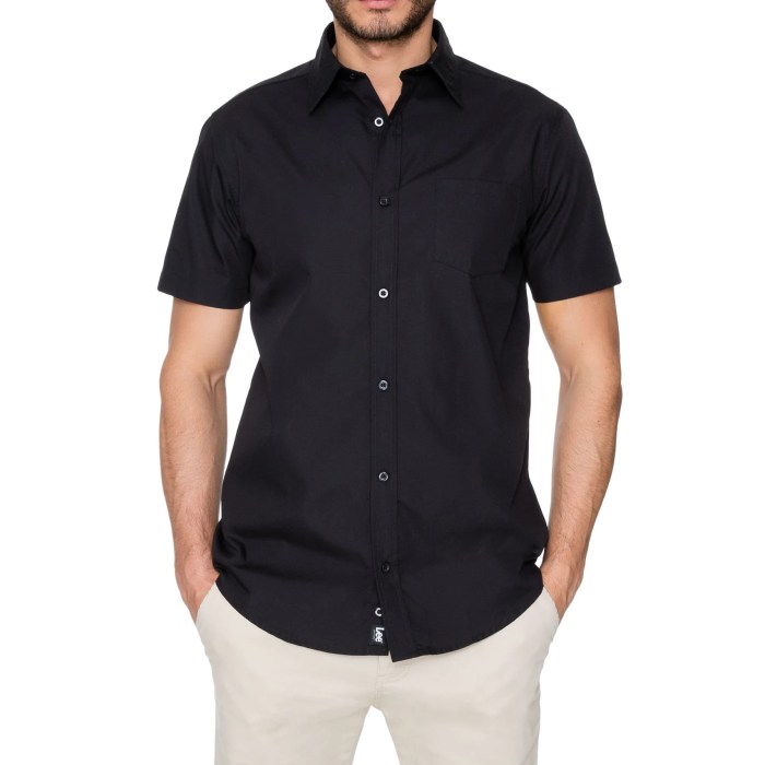 Mens short sleeve dress shirts slim fit