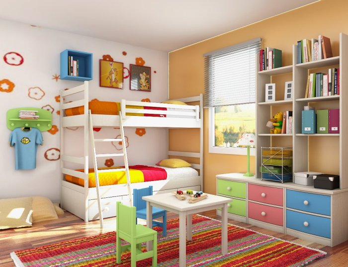 How to decorate a children's room