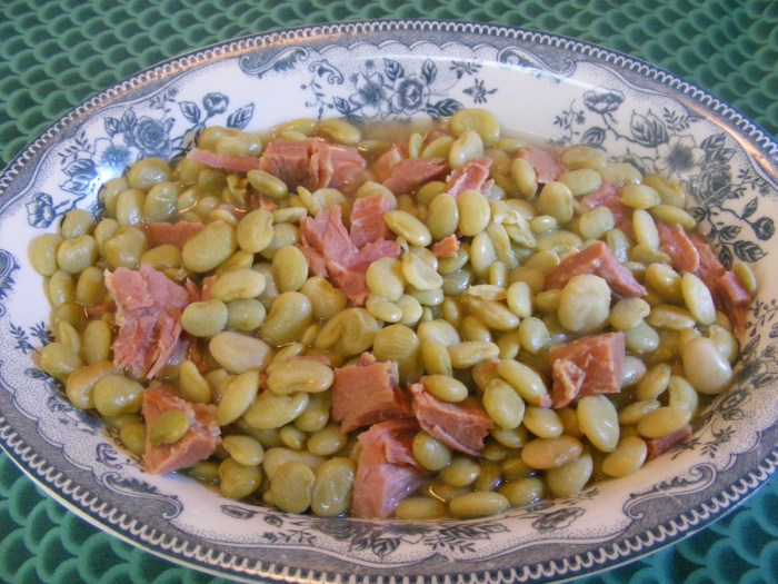 Beans lima southern recipes butterbeans baby style