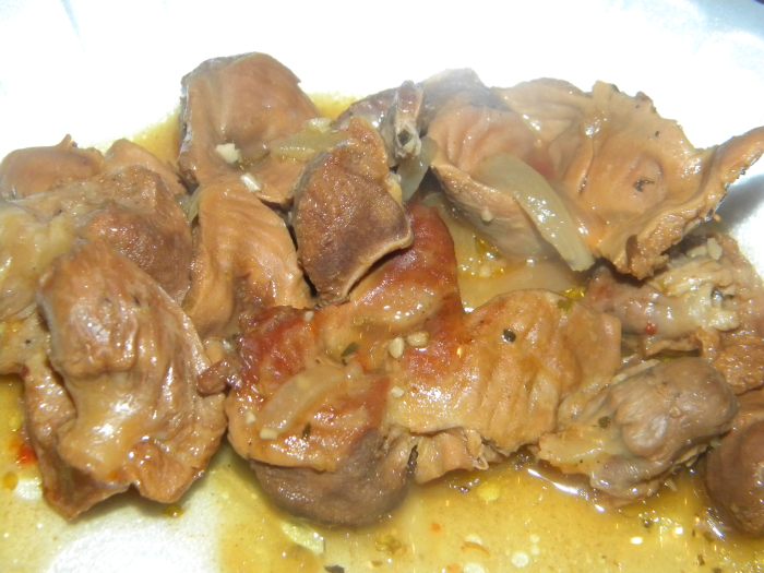 How to cook gizzard jamaican style