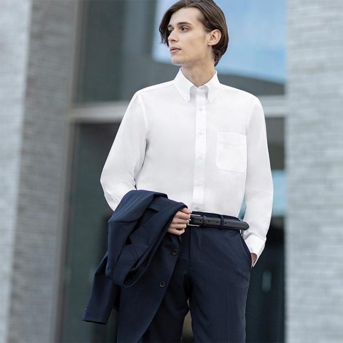 Uniqlo dress shirt mens